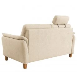 Loftscape Sofa Baulon (3-Sitzer) - Flachgewebe - Flachgewebe Ama: Cappuccino -Wohnzimmermöbel boutique en ligne 1000253774 210419 15005200381 DETAILS P000000001000253774