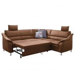Loftscape Ecksofa Guillon - Microfaser - Microfaser Taeko: Braun - Ausrichtung links - Mit Schlaffunktion -Wohnzimmermöbel boutique en ligne 1000253794 210602 13440900042 DETAILS P000000001000253794