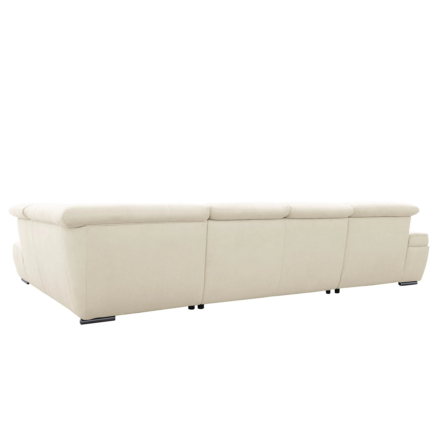 Loftscape Wohnlandschaft Beutin - Flachgewebe - Flachgewebe Olea: Weiß - Ottomane davorstehend rechts - Ohne Schlaffunktion 5 Loftscape Wohnlandschaft Beutin - Flachgewebe - Flachgewebe Olea: Weiß - Ottomane davorstehend rechts - Ohne Schlaffunktion – Bild 5