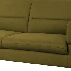 Loftscape Sofa Juillac (2,5-Sitzer) - Flachgewebe - Flachgewebe Olea: Olivgrün -Wohnzimmermöbel boutique en ligne 1000253991 210413 13354700086 DETAILS P000000001000253991