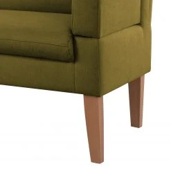 Loftscape Sofa Juillac (2,5-Sitzer) - Flachgewebe - Flachgewebe Olea: Olivgrün -Wohnzimmermöbel boutique en ligne 1000253991 210413 13354800087 DETAILS P000000001000253991