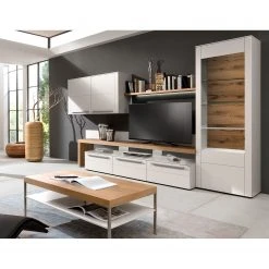 GWINNER Wohnwand Bellano I (4-teilig) - Echtholzfurnier - Matt Weiß / Balkeneiche - Ausrichtung links - Ohne Beleuchtung 25 GWINNER Wohnwand Bellano I (4-teilig) - Echtholzfurnier - Matt Weiß / Balkeneiche - Ausrichtung links - Ohne Beleuchtung -Wohnzimmermöbel boutique en ligne 1000254946 210629 14102300075 MOOD DETAILS P000000001000254946 mood