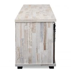 Maison Belfort TV-Lowboard Janze - Kiefer Weiß Dekor / Vintage Braun -Wohnzimmermöbel boutique en ligne 1000254967 210322 08495800011 DETAILS P000000001000254967