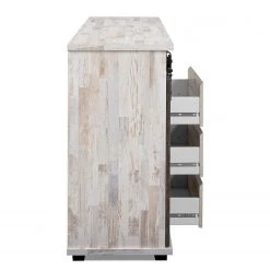 Maison Belfort Sideboard Janze I - Kiefer Weiß Dekor / Vintage Braun 16 Maison Belfort Sideboard Janze I - Kiefer Weiß Dekor / Vintage Braun -Wohnzimmermöbel boutique en ligne 1000254985 210322 08501000020 DETAILS P000000001000254985