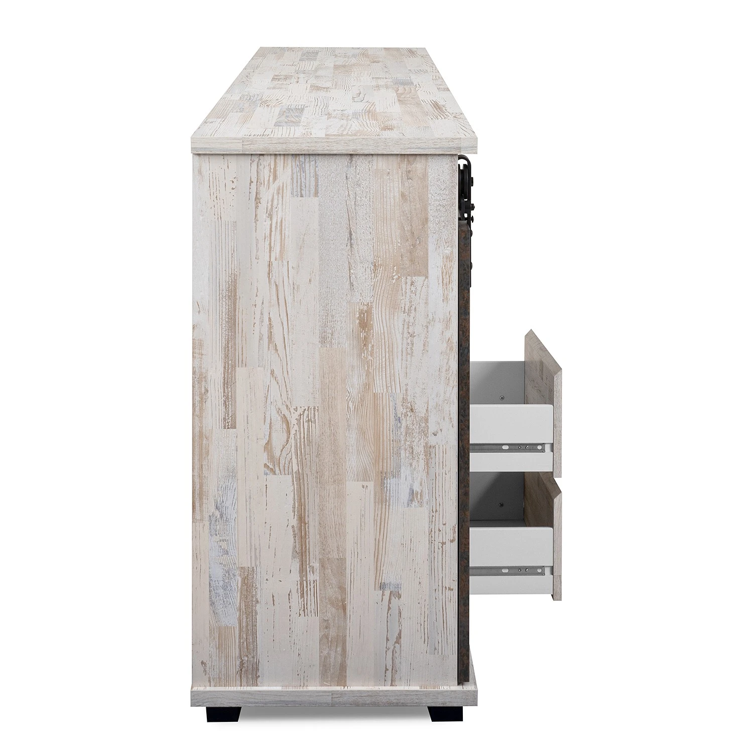 Maison Belfort Sideboard Janze II - Kiefer Weiß Dekor / Vintage Braun 8 Maison Belfort Sideboard Janze II - Kiefer Weiß Dekor / Vintage Braun – Bild 8