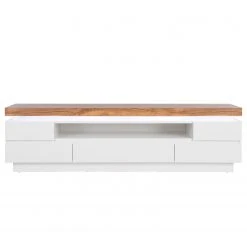 Fredriks TV-Lowboard Namona II - Inkl. Beleuchtung - Eiche Dekor / Weiß -Wohnzimmermöbel boutique en ligne 1000255072 220729 035 DETAILS P000000001000255072