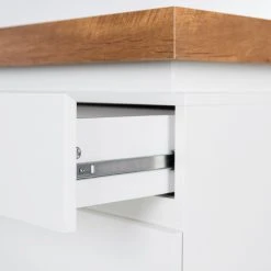 Fredriks TV-Lowboard Namona II - Inkl. Beleuchtung - Eiche Dekor / Weiß -Wohnzimmermöbel boutique en ligne 1000255072 220729 065 DETAILS P000000001000255072