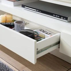 Fredriks TV-Lowboard Namona II - Inkl. Beleuchtung - Eiche Dekor / Weiß -Wohnzimmermöbel boutique en ligne 1000255072 220729 072 DETAILS P000000001000255072