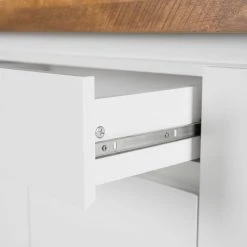 Fredriks Sideboard Namona II - Inkl. Beleuchtung - Eiche Dekor / Weiß -Wohnzimmermöbel boutique en ligne 1000255074 220803 050 DETAILS P000000001000255074 1