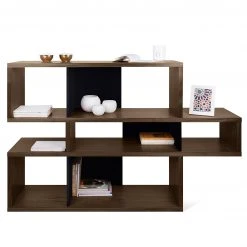 Temahome Regal London I - Walnuss / Schwarz 10 Temahome Regal London I - Walnuss / Schwarz -Wohnzimmermöbel boutique en ligne 1000255218 210324 15033200030 DETAILS P000000001000255218