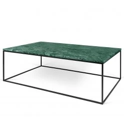 Temahome Couchtisch Gleam I - Marmor / Metall - Grün / Schwarz - Breite: 120 cm
