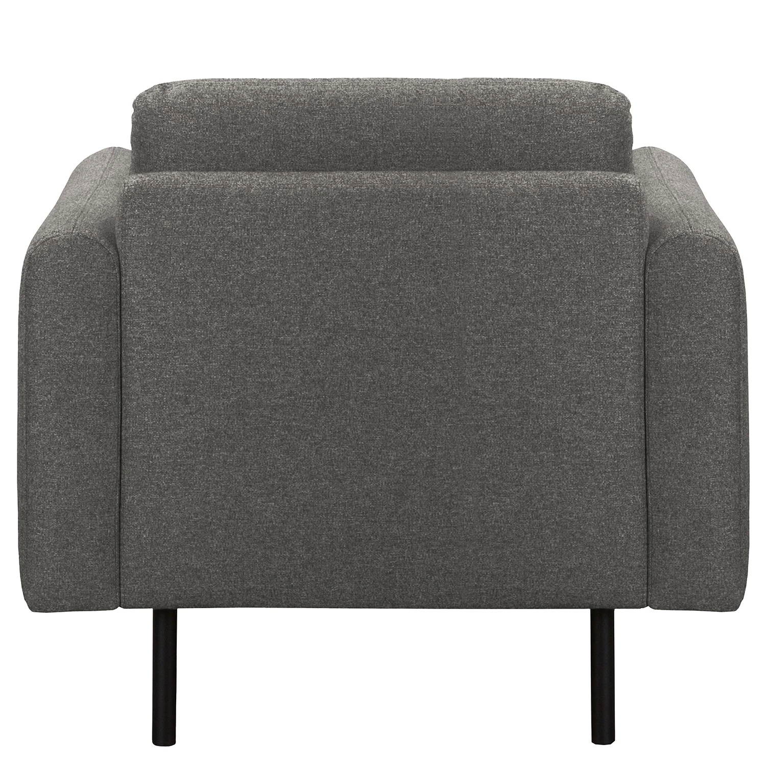 Norrwood Sessel La Motte - Webstoff - Webstoff Sogol: Dunkelgrau - Ohne Hocker 4 Norrwood Sessel La Motte - Webstoff - Webstoff Sogol: Dunkelgrau - Ohne Hocker – Bild 4