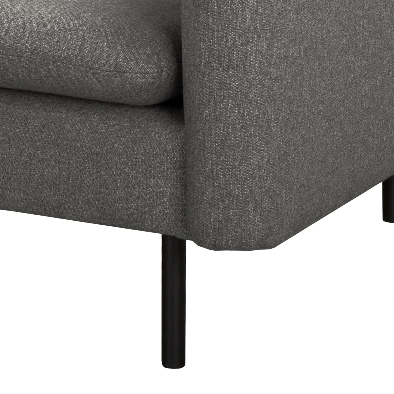 Norrwood Sessel La Motte - Webstoff - Webstoff Sogol: Dunkelgrau - Ohne Hocker 7 Norrwood Sessel La Motte - Webstoff - Webstoff Sogol: Dunkelgrau - Ohne Hocker – Bild 7