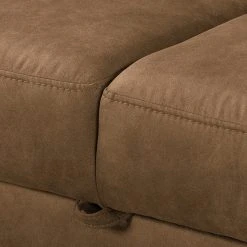 Loftscape Wohnlandschaft Le Vivier - Antikleder - Hellbraun - Longchair davorstehend links / Ottomane rechts -Wohnzimmermöbel boutique en ligne 1000255389 210428 14493500041 DETAILS P000000001000255389