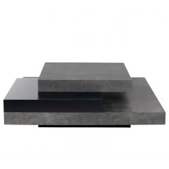 Temahome Couchtisch Slate - Beton Dekor / Schwarz -Wohnzimmermöbel boutique en ligne 1000255995 210331 14490600197 DETAILS P000000001000255995