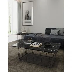 Temahome Couchtisch Helix - Marmor / Metall - Schwarz -Wohnzimmermöbel boutique en ligne 1000256001 210331 14495600232 MOOD DETAILS P000000001000256001 mood