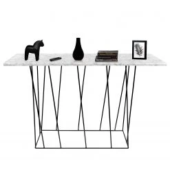 Temahome Konsolentisch Helix - Marmor / Metall - Weiß -Wohnzimmermöbel boutique en ligne 1000256003 210331 14501600246 DETAILS P000000001000256003