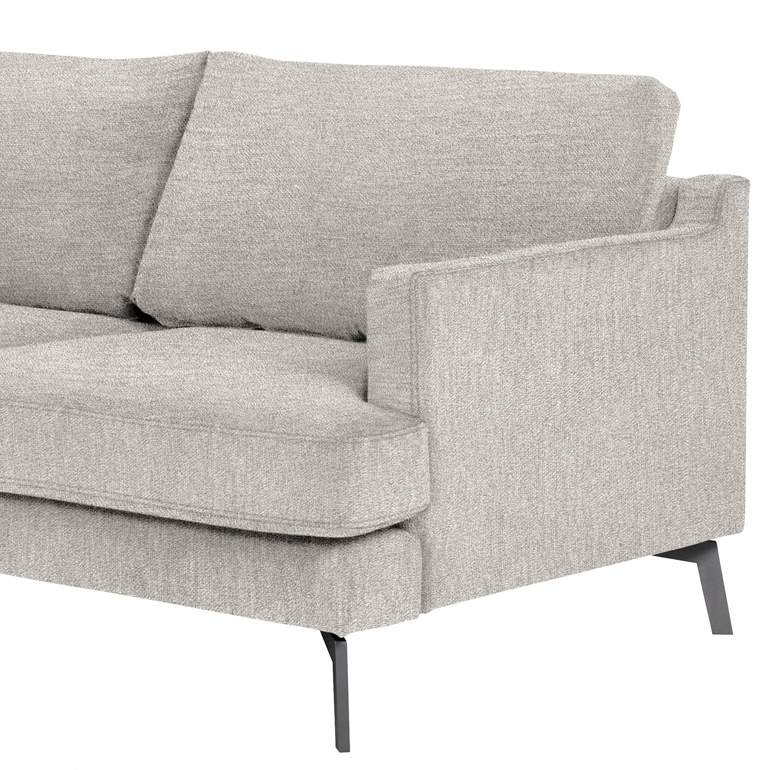 Studio Copenhagen Ecksofa Vieux Bourg - Flachgewebe Nona: Hellgrau - Longchair davorstehend links 8 Studio Copenhagen Ecksofa Vieux Bourg - Flachgewebe Nona: Hellgrau - Longchair davorstehend links – Bild 8