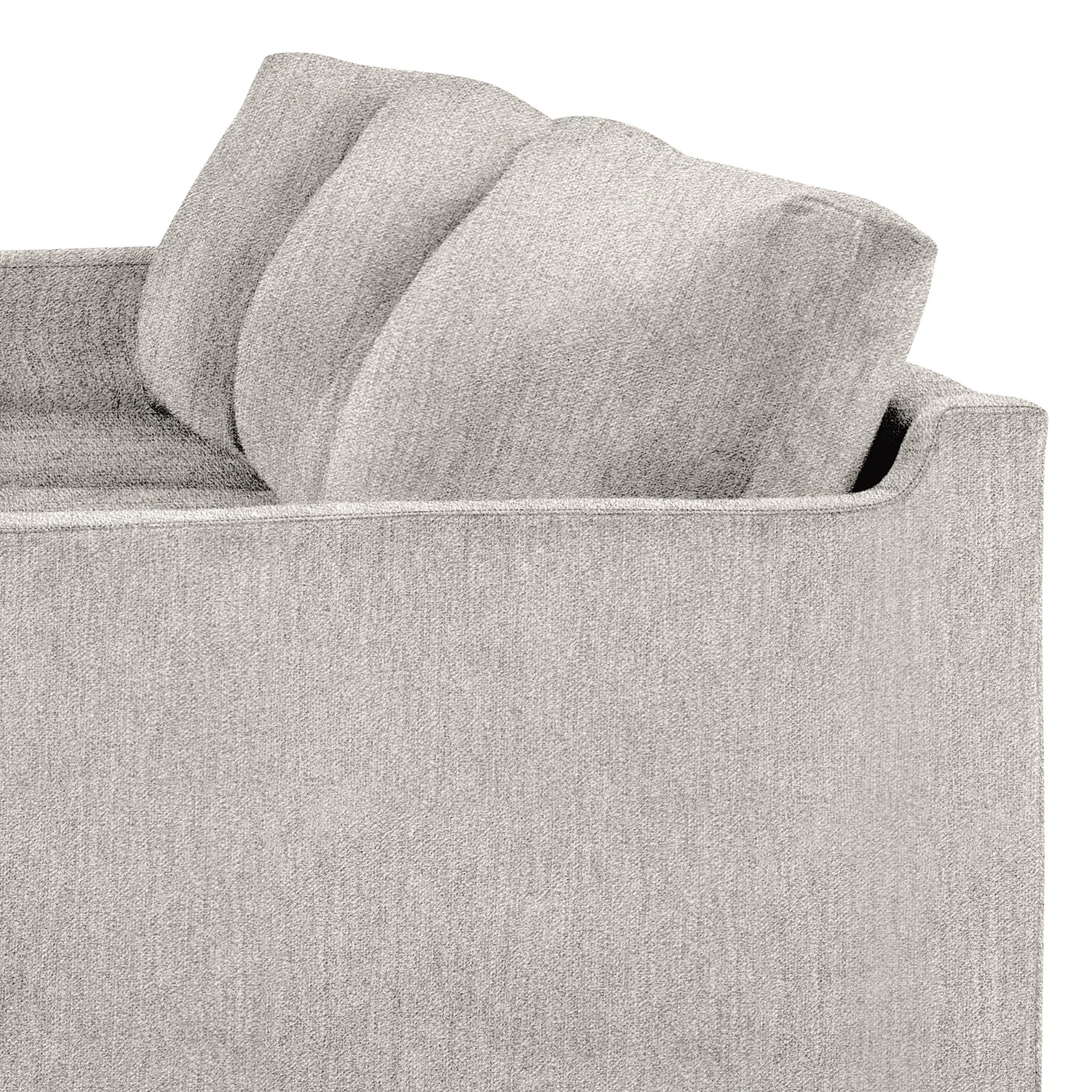 Studio Copenhagen Ecksofa Vieux Bourg - Flachgewebe Nona: Hellgrau - Longchair davorstehend links 10 Studio Copenhagen Ecksofa Vieux Bourg - Flachgewebe Nona: Hellgrau - Longchair davorstehend links – Bild 10