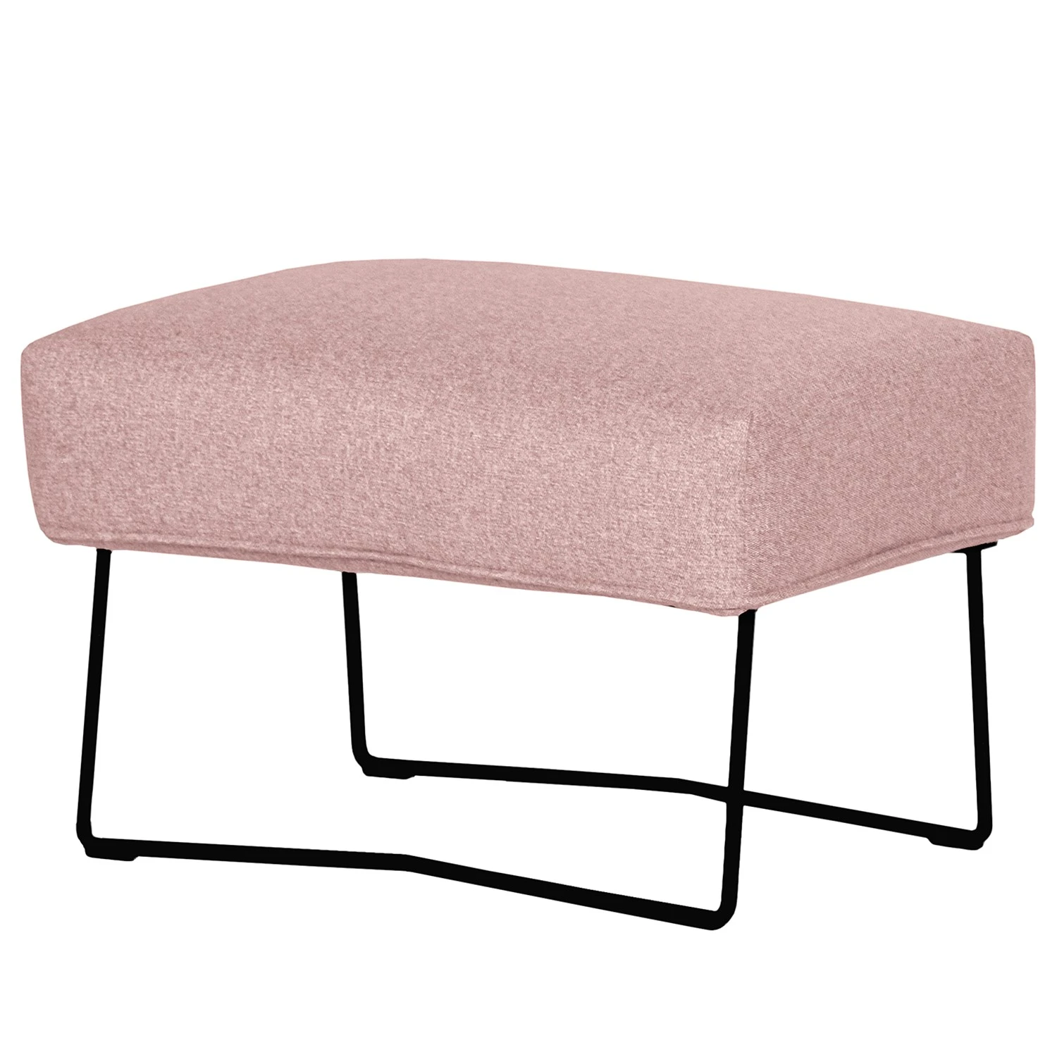 Bizzarto Polsterhocker Caleta - Webstoff Sogol: Mauve 1 Bizzarto Polsterhocker Caleta - Webstoff Sogol: Mauve