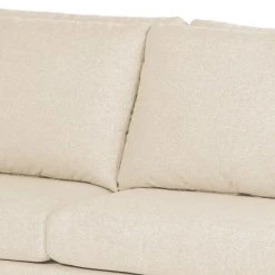 Bizzarto Ecksofa Penda II - Webstoff Sogol: Creme - Longchair davorstehend rechts -Wohnzimmermöbel boutique en ligne 1000256774 210427 09294000412 DETAILS P000000001000256774