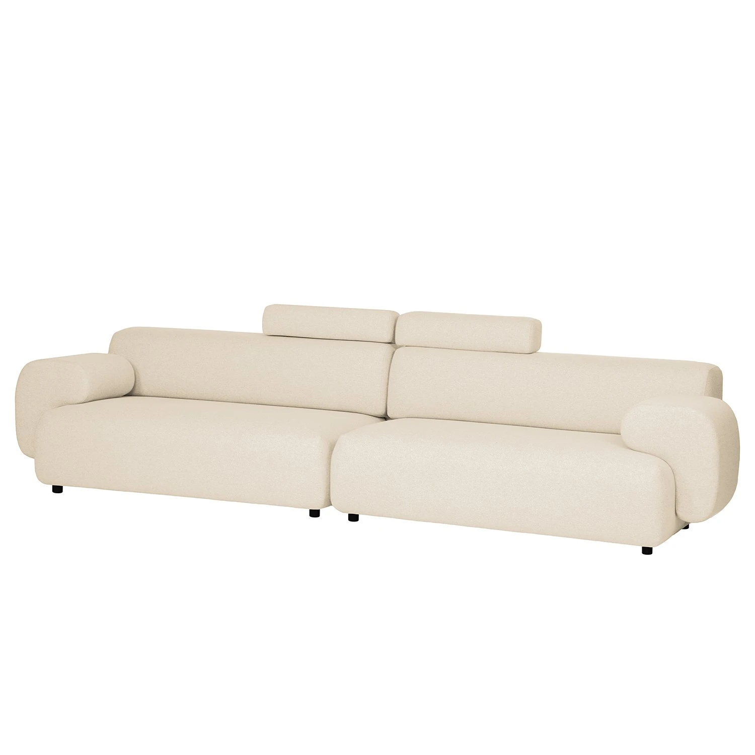 Bizzarto Bigsofa Imbert - Webstoff Sogol: Creme 1 Bizzarto Bigsofa Imbert - Webstoff Sogol: Creme
