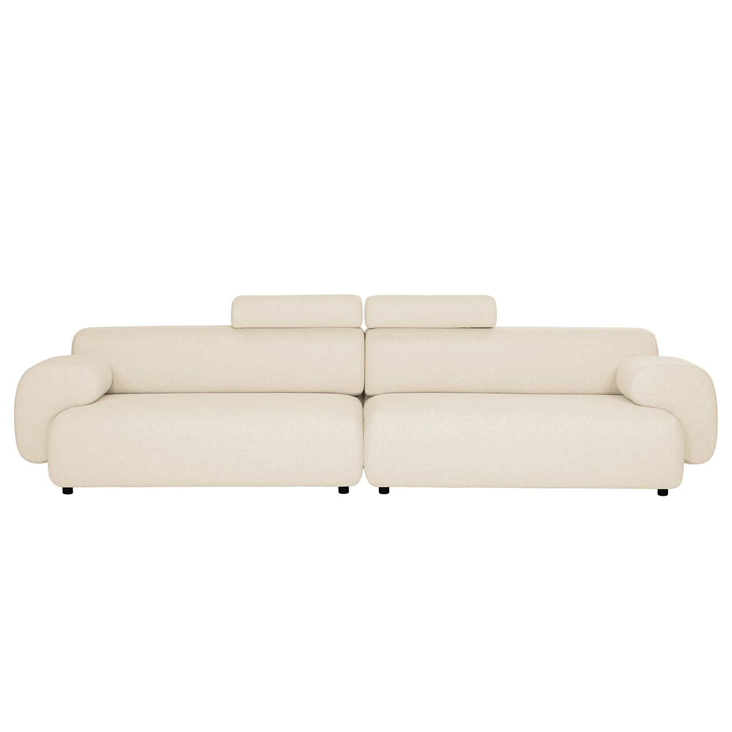 Bizzarto Bigsofa Imbert - Webstoff Sogol: Creme 4 Bizzarto Bigsofa Imbert - Webstoff Sogol: Creme – Bild 4