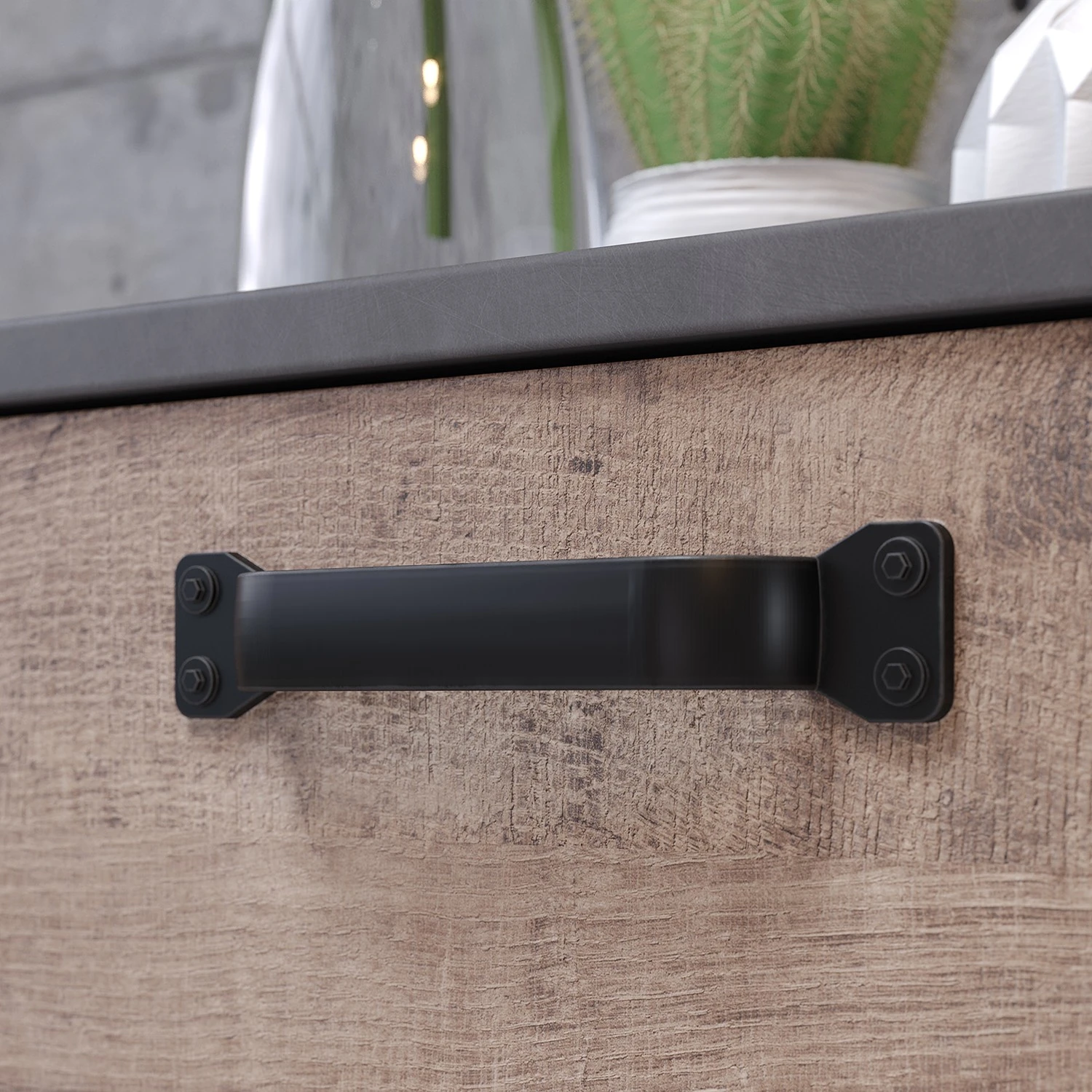 Trendteam Sideboard Stripe - Altholz Dekor / Grau 7 Trendteam Sideboard Stripe - Altholz Dekor / Grau – Bild 7