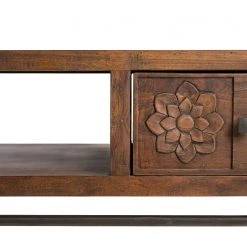 Wolf-Möbel Couchtisch Carving - Akazie massiv -Wohnzimmermöbel boutique en ligne 1000257007 220520 035 DETAILS P000000001000257007