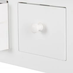 Ridgevalley Konsolentisch Itzehoe - Paulownia massiv - Weiß / Braun -Wohnzimmermöbel boutique en ligne 1000257196 210430 13001300057 DETAILS P000000001000257196