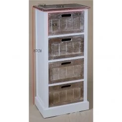 Ridgevalley Kommode Beauvain - Paulownia massiv - Braun / Weiß 22 Ridgevalley Kommode Beauvain - Paulownia massiv - Braun / Weiß -Wohnzimmermöbel boutique en ligne 1000257197 210413 14373300065 SKETCH DETAILS P000000001000257197 sketch