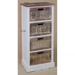 Ridgevalley Kommode Beauvain - Paulownia massiv - Braun / Weiß 29 Ridgevalley Kommode Beauvain - Paulownia massiv - Braun / Weiß -Wohnzimmermöbel boutique en ligne 1000257197 210430 13002400066 SKETCH DETAILS P000000001000257197 sketch