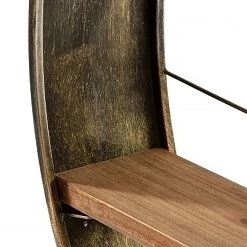 Ridgevalley Wandregal Coch - Eucalyptus teilmassiv - Eiche Dekor / Messing 16 Ridgevalley Wandregal Coch - Eucalyptus teilmassiv - Eiche Dekor / Messing -Wohnzimmermöbel boutique en ligne 1000257206 210413 14400400110 DETAILS P000000001000257206