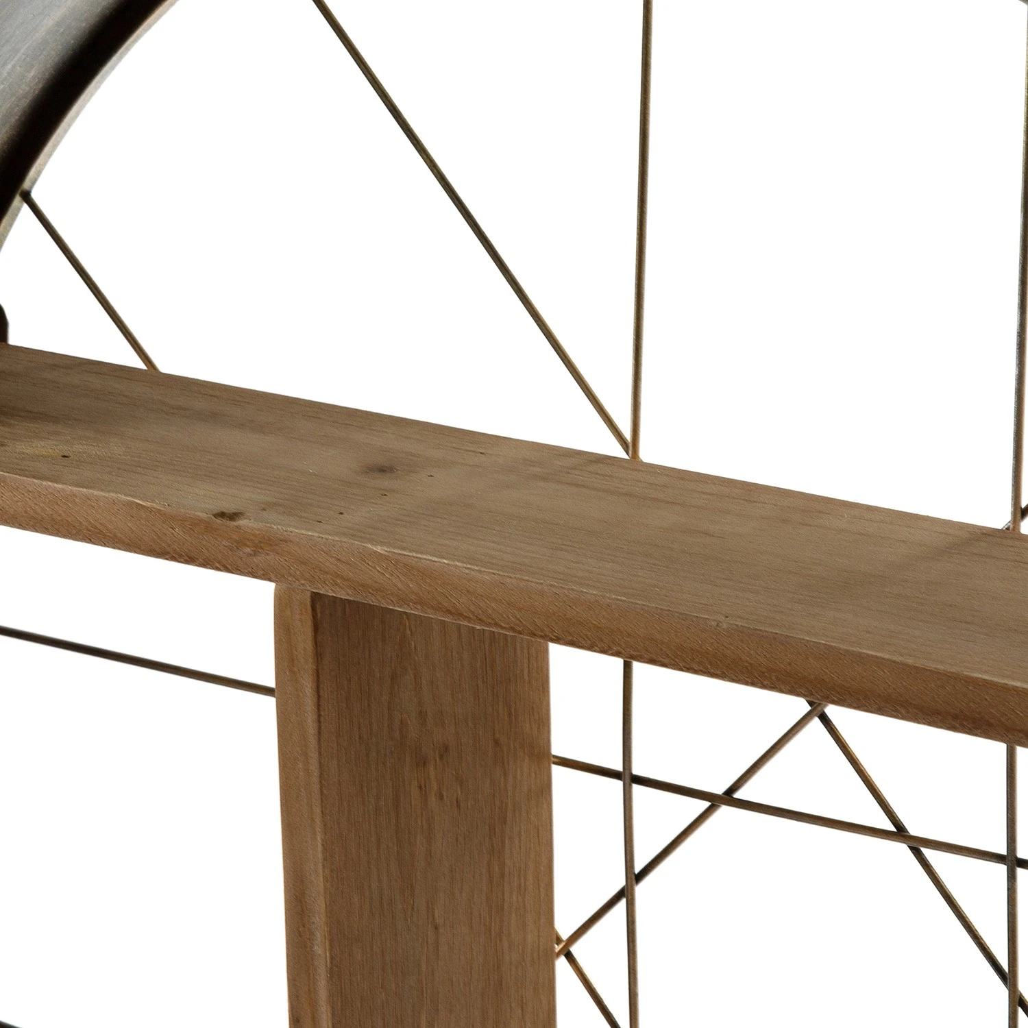 Ridgevalley Wandregal Coch - Eucalyptus teilmassiv - Eiche Dekor / Messing 10 Ridgevalley Wandregal Coch - Eucalyptus teilmassiv - Eiche Dekor / Messing – Bild 10