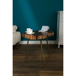 Ridgevalley Beistelltisch Le Chateau - Metall / Altholz - Braun -Wohnzimmermöbel boutique en ligne 1000257215 210430 13020900151 MOOD DETAILS P000000001000257215 mood