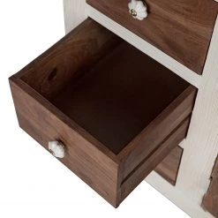 Wolf-Möbel Kommode Maison I - Akazie massiv - Akazie Stone / Antik Weiß -Wohnzimmermöbel boutique en ligne 1000257219 220406 052 DETAILS P000000001000257219