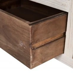 Wolf-Möbel TV-Lowboard Maison - Akazie massiv - Akazie Stone / Antik Weiß -Wohnzimmermöbel boutique en ligne 1000257236 220406 055 DETAILS P000000001000257236