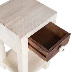 Wolf-Möbel Beistelltisch Maison - Akazie massiv - Akazie Stone / Antik Weiß - Höhe: 60 cm 16 Wolf-Möbel Beistelltisch Maison - Akazie massiv - Akazie Stone / Antik Weiß - Höhe: 60 cm -Wohnzimmermöbel boutique en ligne 1000257241 220407 050 DETAILS P000000001000257241