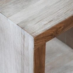 Wolf-Möbel Regal Maison - Akazie massiv - Akazie Stone / Antik Weiß -Wohnzimmermöbel boutique en ligne 1000257242 211126 11083900061 DETAILS P000000001000257242