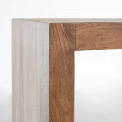 Wolf-Möbel Regal Maison - Akazie massiv - Akazie Stone / Antik Weiß -Wohnzimmermöbel boutique en ligne 1000257242 220330 033 DETAILS P000000001000257242