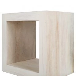 Wolf-Möbel Regal Maison - Akazie massiv - Akazie Stone / Antik Weiß -Wohnzimmermöbel boutique en ligne 1000257242 220330 035 DETAILS P000000001000257242