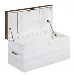 Wolf-Möbel Truhe Maison - Akazie massiv - Akazie Stone / Antik Weiß -Wohnzimmermöbel boutique en ligne 1000257244 211126 11083900063 DETAILS P000000001000257244