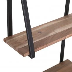 Red Living Wandregal Haina - Akazie massiv / Metall - Akazie / Anthrazit -Wohnzimmermöbel boutique en ligne 1000259758 210421 08203800006 DETAILS P000000001000259758