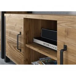 Red Living Wohnwand Velleron I (4-teilig) - Fichte Dekor / Matt Schwarz 36 Red Living Wohnwand Velleron I (4-teilig) - Fichte Dekor / Matt Schwarz -Wohnzimmermöbel boutique en ligne 1000259841 210413 14125600017 DETAILS P000000001000259841