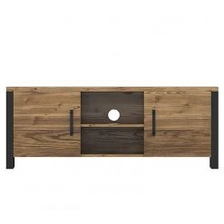 Red Living Wohnkombination Velleron (2-teilig) - Fichte Dekor / Matt Schwarz -Wohnzimmermöbel boutique en ligne 1000259842 210413 14130900028 DETAILS P000000001000259842