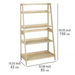 WENKO Standregal Edda - Eiche massiv -Wohnzimmermöbel boutique en ligne 1000260942 210423 13341000130 SKETCH DETAILS P000000001000260942 sketch