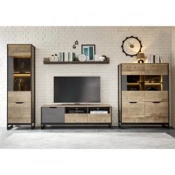 Red Living TV-Lowboard Cocody - Eiche Montana Dekor / Grau -Wohnzimmermöbel boutique en ligne 1000261311 210426 09130600012 MOOD DETAILS P000000001000261311 mood