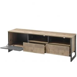 Red Living TV-Lowboard Cocody - Eiche Montana Dekor / Grau -Wohnzimmermöbel boutique en ligne 1000261311 210426 09130900014 DETAILS P000000001000261311