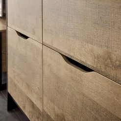 Red Living Highboard Cocody - Eiche Montana Dekor / Grau -Wohnzimmermöbel boutique en ligne 1000261325 210426 09135400047 DETAILS P000000001000261325