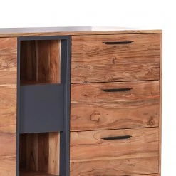 Naturoo Sideboard Manabi - Akazie massiv - Akazie / Anthrazit 8 Naturoo Sideboard Manabi - Akazie massiv - Akazie / Anthrazit -Wohnzimmermöbel boutique en ligne 1000261413 210430 11575400004 DETAILS P000000001000261413